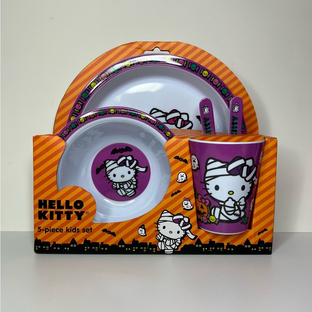 Hello Kitty Plate Set